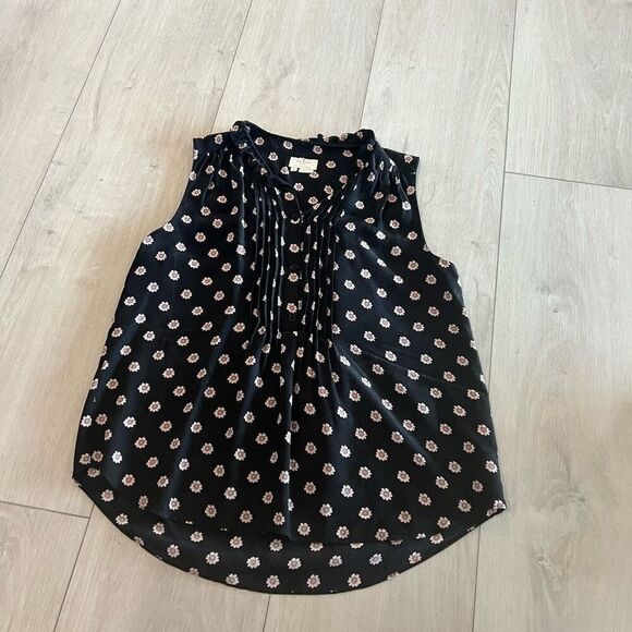 Kate Spade ditzy pleated top size S - Picture 1 of 9